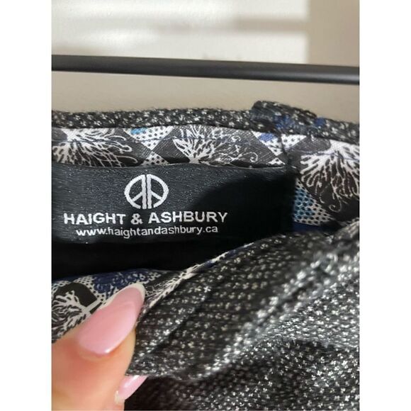 Haight & Ashbury Wool Grey Euro Smooth Tweed Trousers - Picture 1 of 4